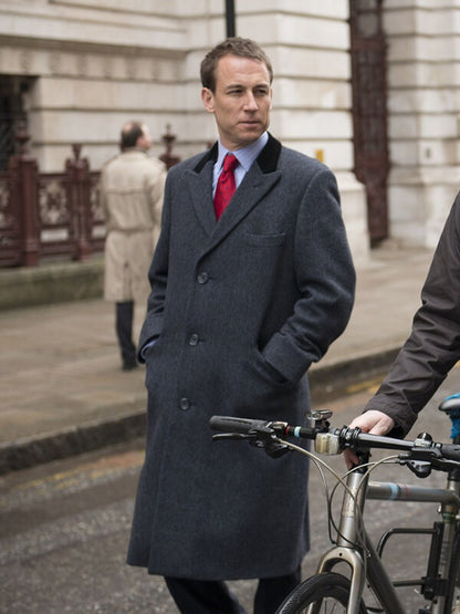 Tobias Menzies The Night Manager S01 Wool Coat
