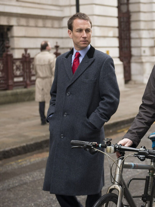 Tobias Menzies The Night Manager S01 Wool Coat