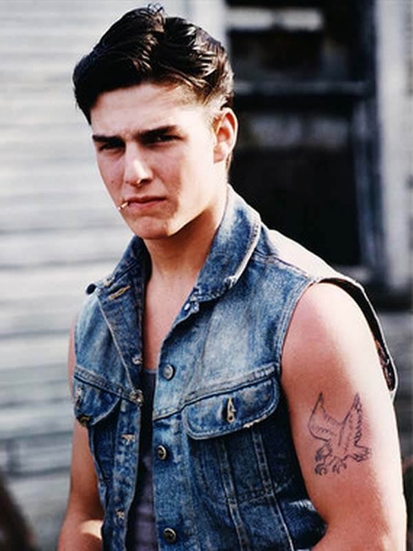 Tom Cruise The Outsiders 1983 Blue Denim Vest