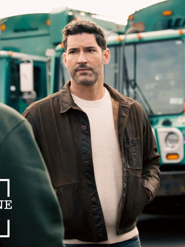 Tom Ellis CIA 2026 Hart Hoxton Brown Cotton Jacket