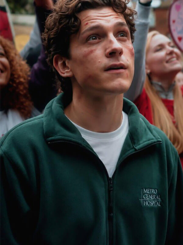 Tom Holland Spider-Man: Brand New Day Fleece Jacket