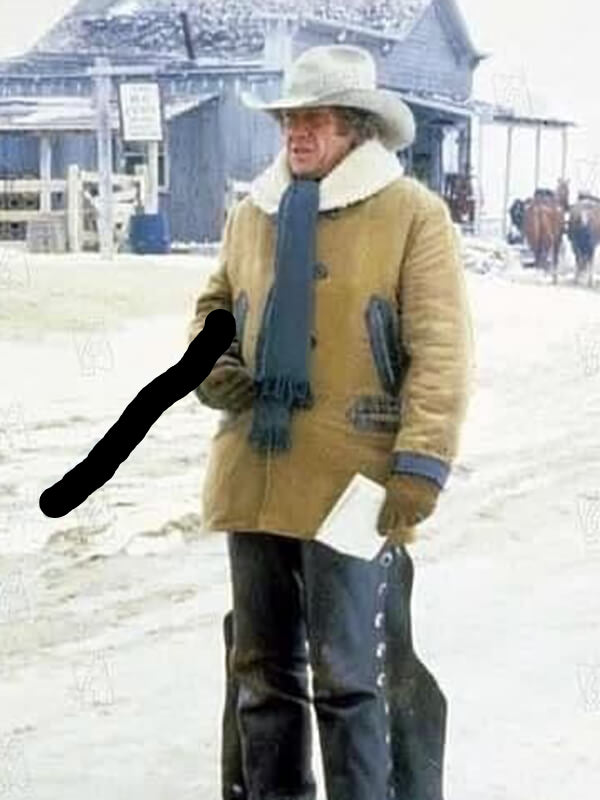 Tom Horn 1980 Steve McQueen Brown Suede Coat