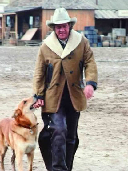 Tom Horn 1980 Steve McQueen Brown Suede Coat