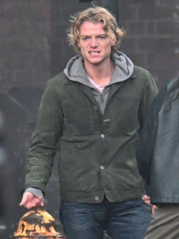 Tom Rhys Harries Clayface 2026 Green Cotton Jacket