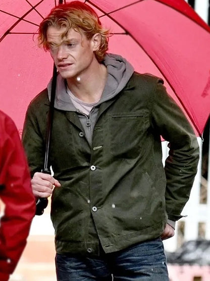 Tom Rhys Harries Clayface 2026 Green Cotton Jacket