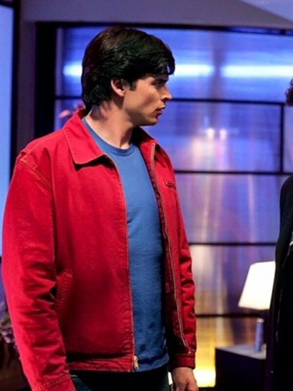 Tom Welling Smallville Clark Kent Red Jacket