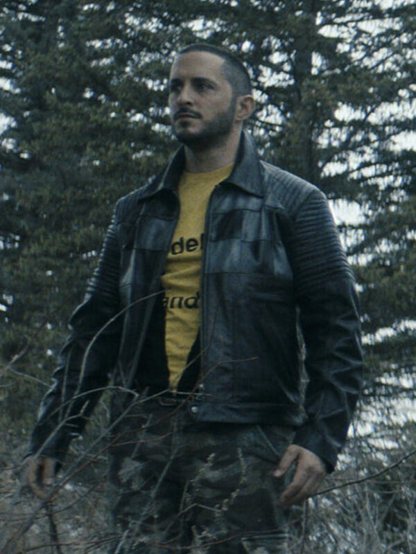 Tomer Capone The Boys Frenchie Black Leather Jacket