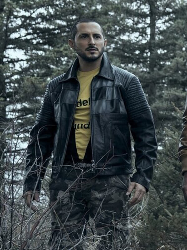 Tomer Capone The Boys Frenchie Black Leather Jacket