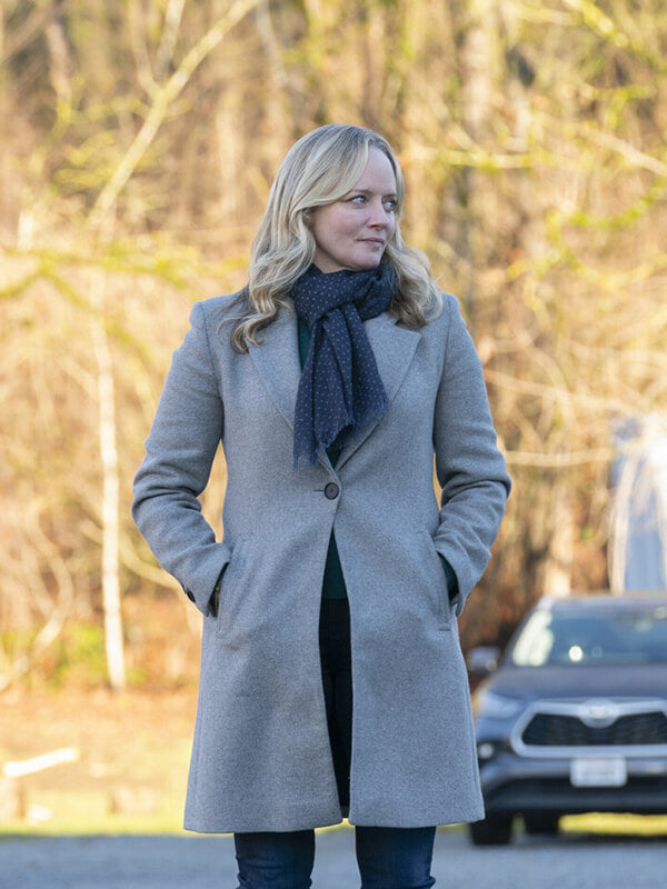 Tracker S01 Erika Kennedy Grey Wool Coat