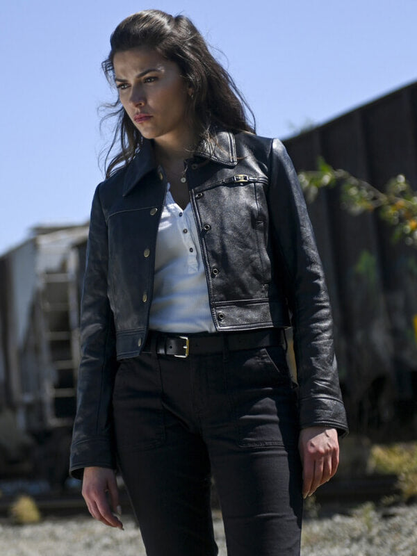 Tracker S02 Billie Matalon Black Leather Jacket