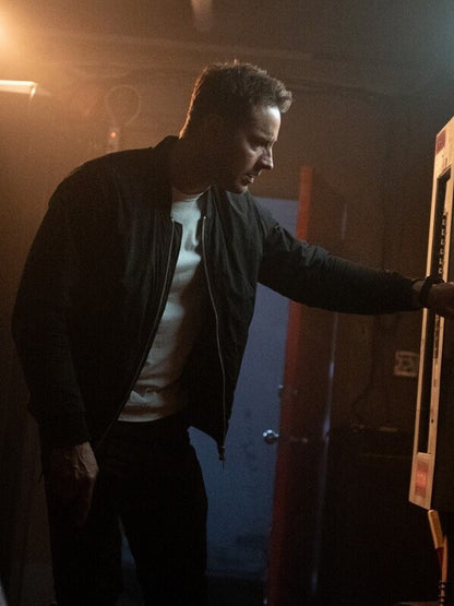 Tracker S02 Colter Shaw Black Bomber Jacket