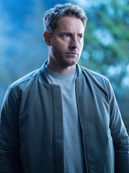 Tracker S02 Colter Shaw Grey Bomber Jacket