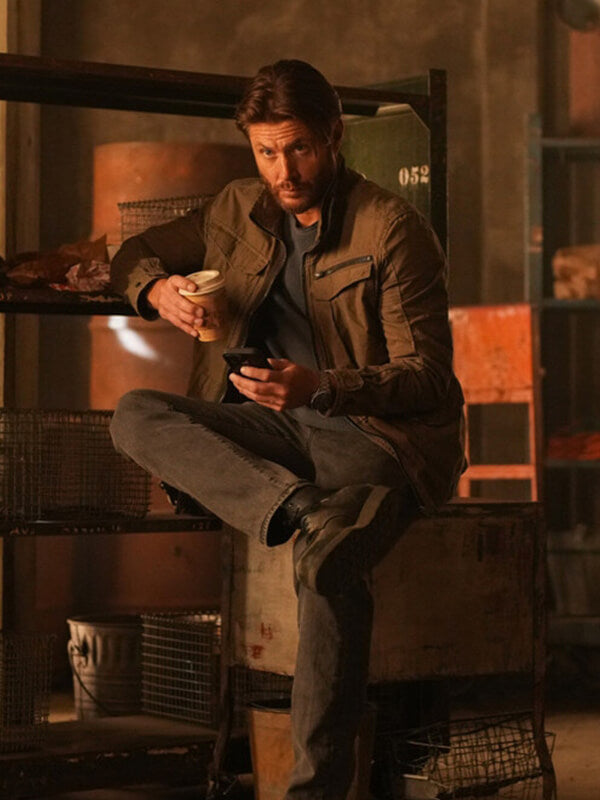 Tracker S03 Jensen Ackles Brown Cotton Jacket