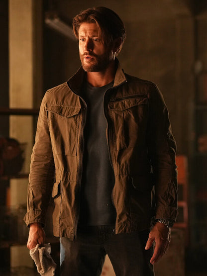 Tracker S03 Jensen Ackles Brown Cotton Jacket