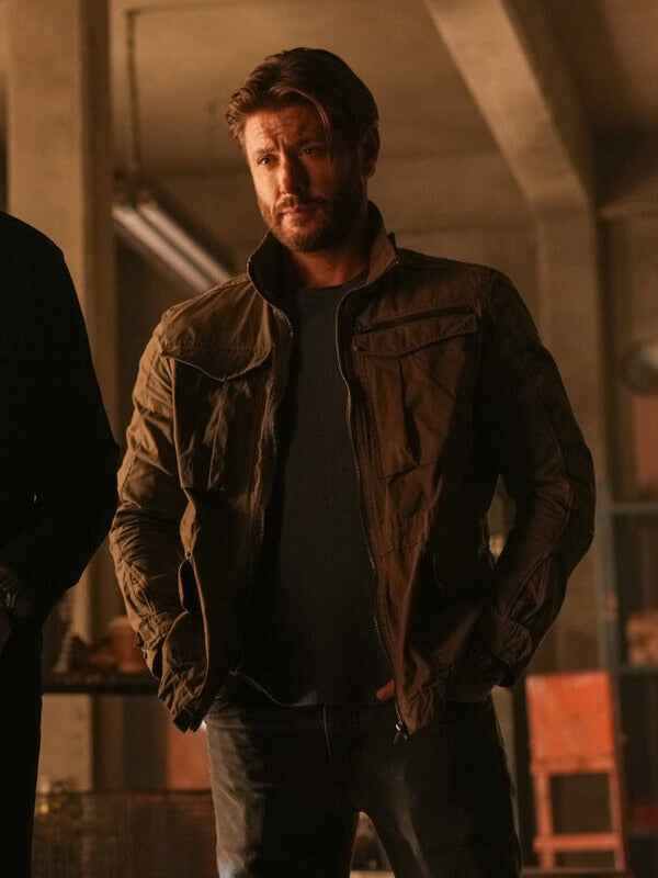 Tracker S03 Jensen Ackles Brown Cotton Jacket