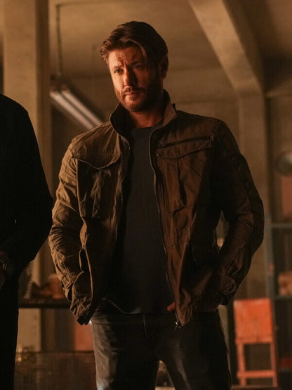 Tracker S03 Jensen Ackles Brown Cotton Jacket