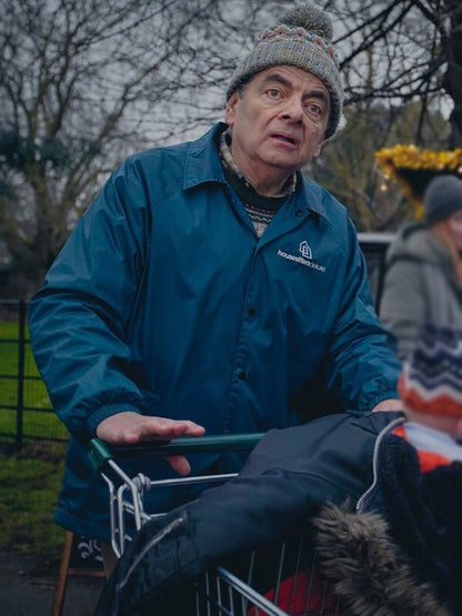 Trevor Bingley Man VS Baby S01 Blue Jacket