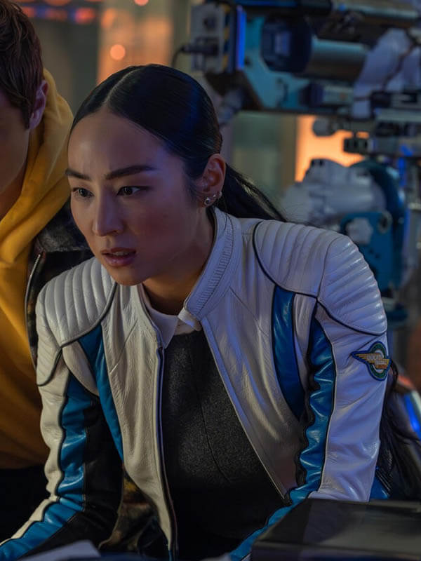 Tron: Ares 2025 Eve Kim Leather Jacket