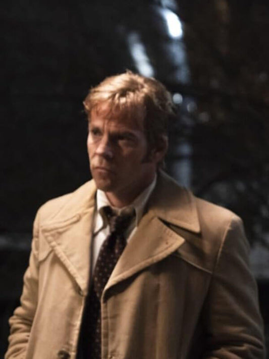 True Detective S03 Stephen Droff Beige Cotton Coat