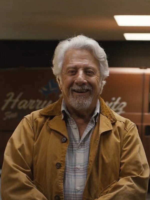 Tuner 2025 Dustin Hoffman Brown Cotton Jacket
