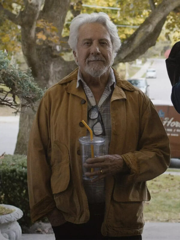 Tuner 2025 Dustin Hoffman Brown Cotton Jacket