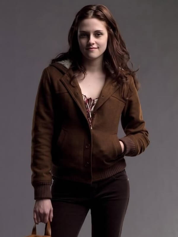 Twilight Bella Swan Brown Wool Jacket