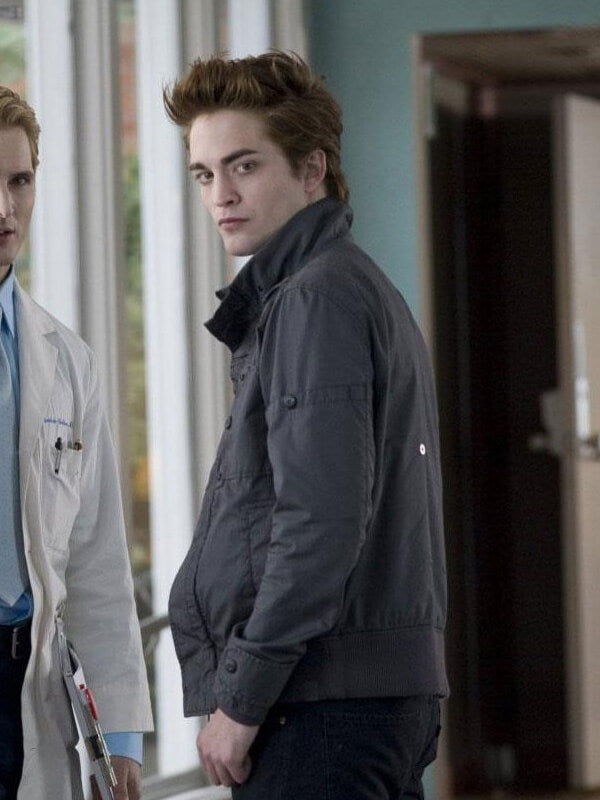 Twilight Edward Cullen Gray Cotton Jacket