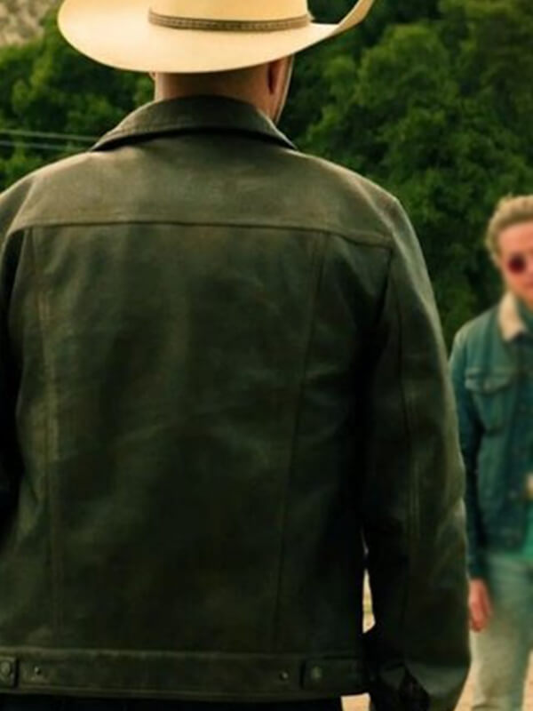 Under Fire 2025 Bayardo De Murguia Black Leather Jacket