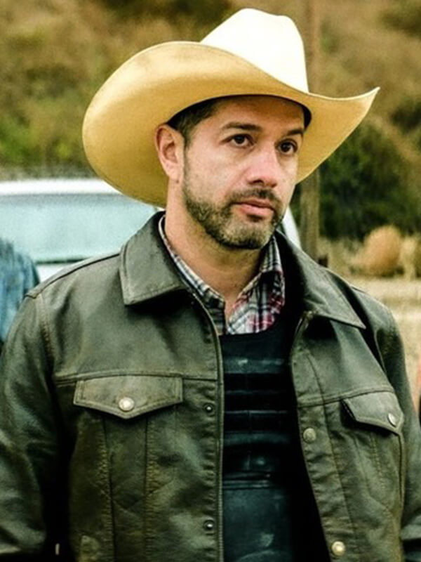 Under Fire 2025 Bayardo De Murguia Black Leather Jacket