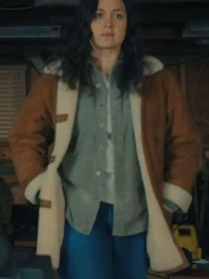 Under the Bridge Cam Bentland Shearling Leather Jacket