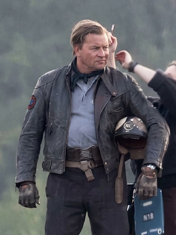 Untitled Mummy Project 2027 Brendan Fraser Leather Jacket