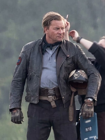 Untitled Mummy Project 2027 Brendan Fraser Leather Jacket