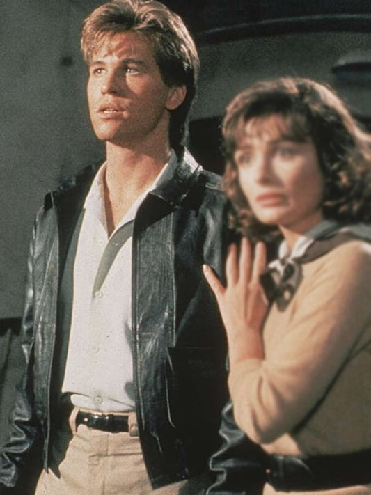 Val Kilmer Top Secret! Brown Leather Jacket