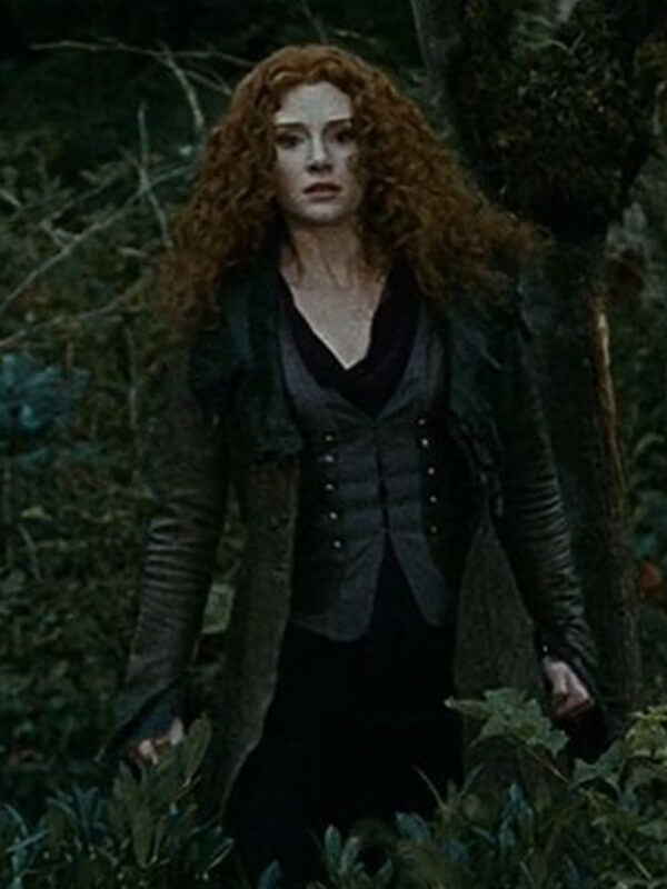 Victoria Sutherland The Twilight Saga Eclipse Leather Coat