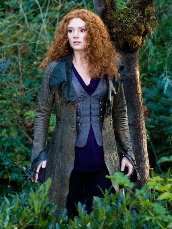 Victoria Sutherland The Twilight Saga Eclipse Leather Coat