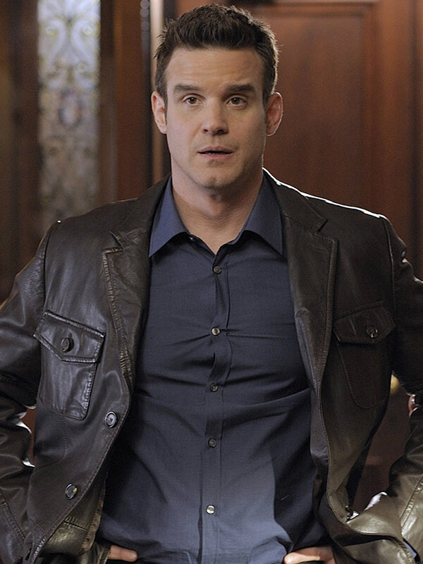 Warehouse 13 S02 Eddie McClintock Brown Leather Jacket