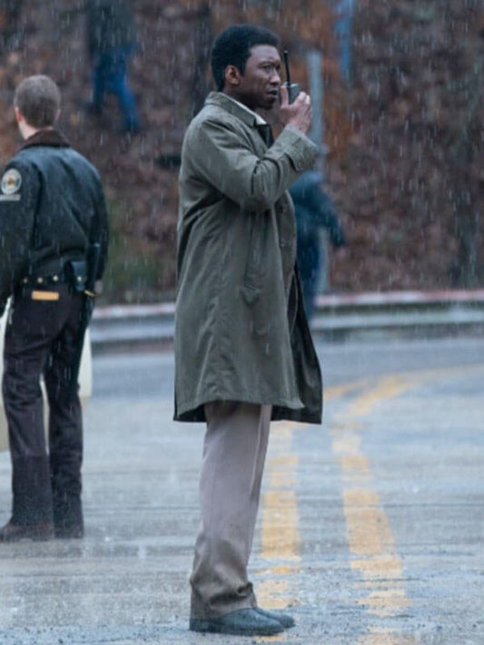 Wayne Hays True Detective Mahershala Ali Grey Coat