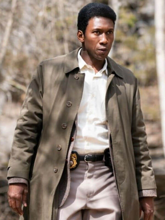Wayne Hays True Detective Mahershala Ali Grey Coat