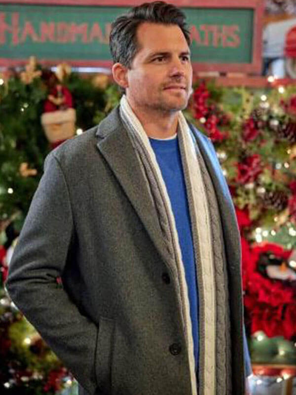 We Wish You a Married Christmas Kristoffer Polaha Wool Coat