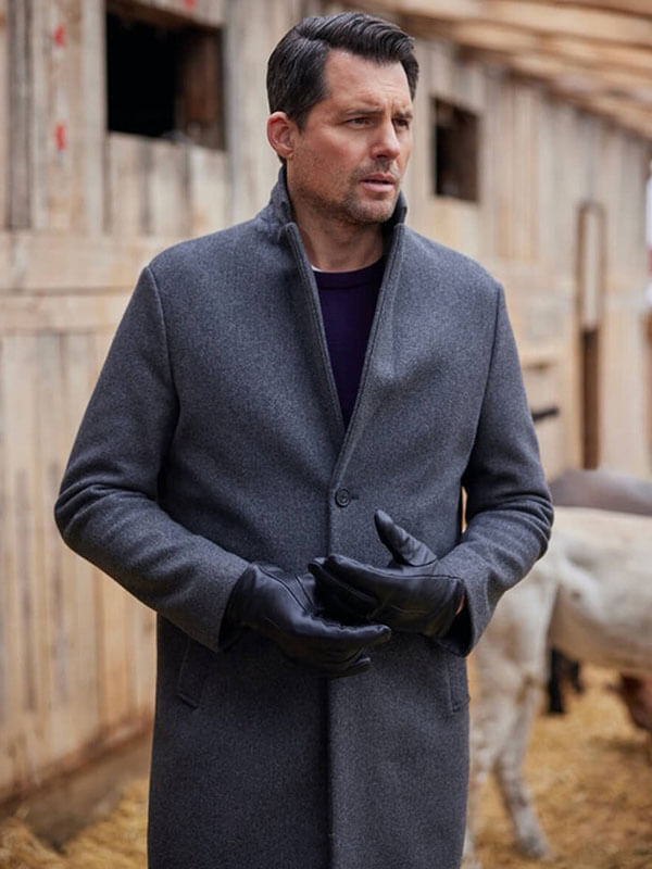 We Wish You a Married Christmas Kristoffer Polaha Wool Coat