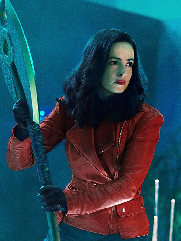 Werewolf by Night Elsa Bloodstone Red Leather Jacket