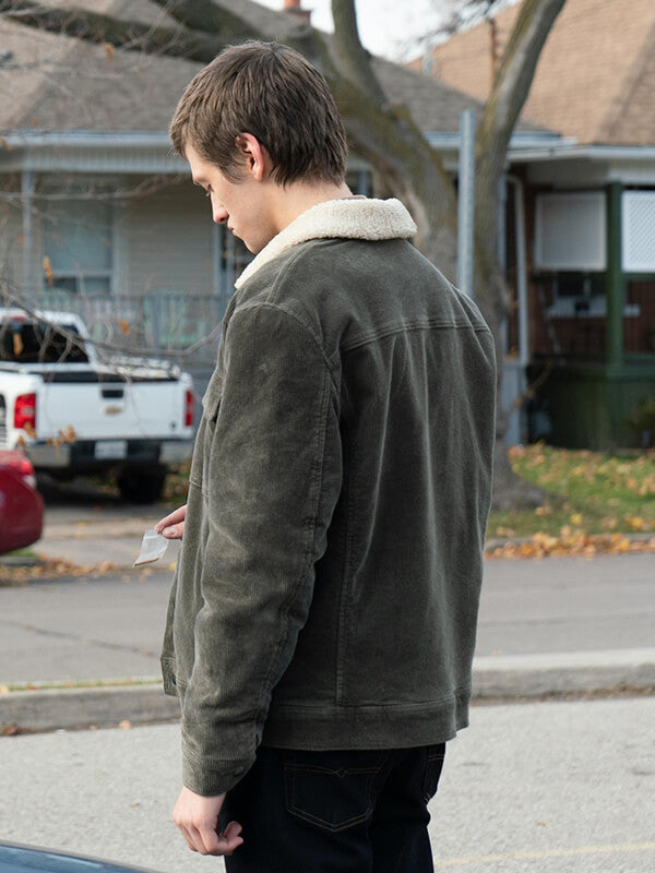 Whistle 2025 Percy Hynes White Corduroy Jacket