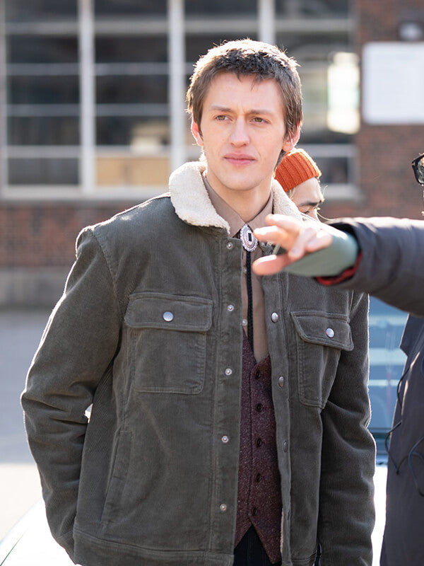Whistle 2025 Percy Hynes White Corduroy Jacket