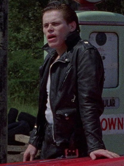 Willem Dafoe The Loveless 1981 Biker Leather Jacket