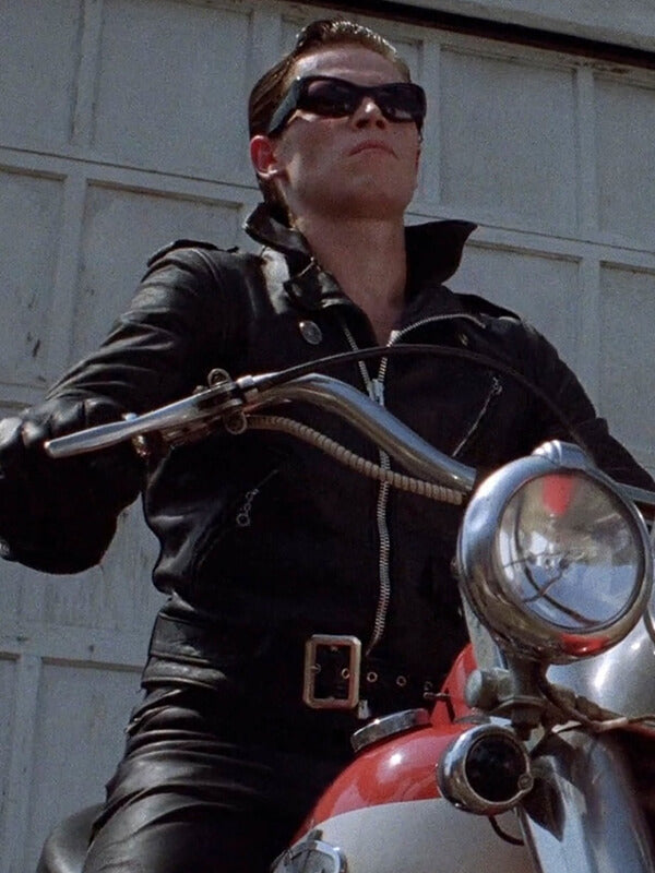 Willem Dafoe The Loveless 1981 Biker Leather Jacket
