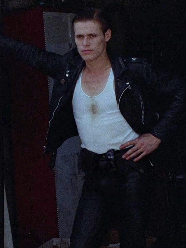 Willem Dafoe The Loveless 1981 Biker Leather Jacket