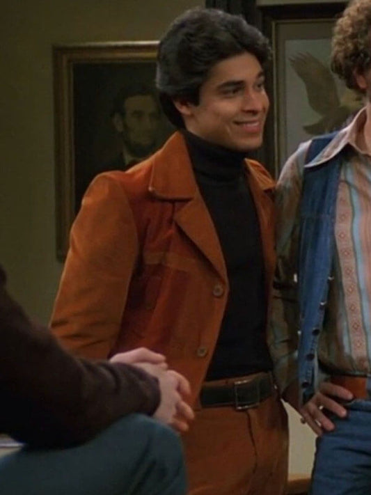 Wilmer Valderrama That '70s Show Fez Suede Jacket
