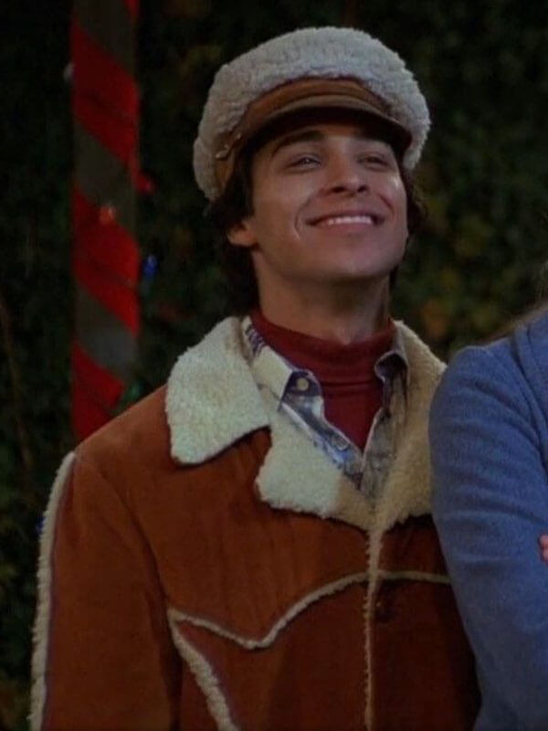 Wilmer Valderrama That '70s Show Suede Shearling Jacket