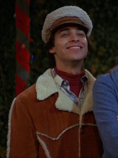 Wilmer Valderrama That '70s Show Suede Shearling Jacket