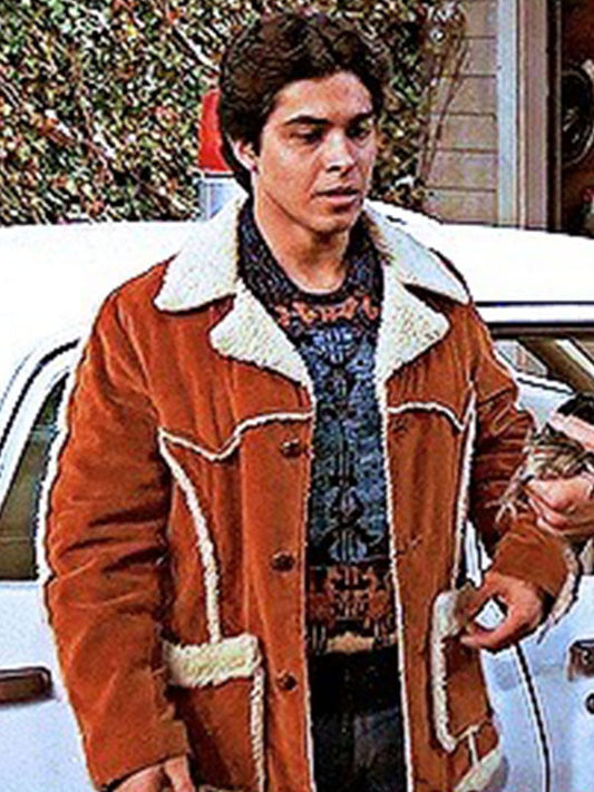 Wilmer Valderrama That '70s Show Suede Shearling Jacket